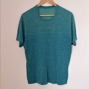 lululemon athletica Teal Short Sleeve Tee